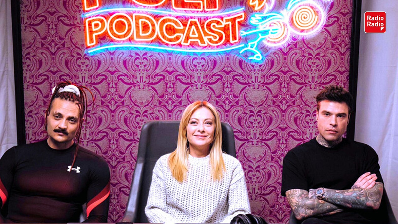 🔴 MELONI OSPITE AL PODCAST DI FEDEZ | #18marzo