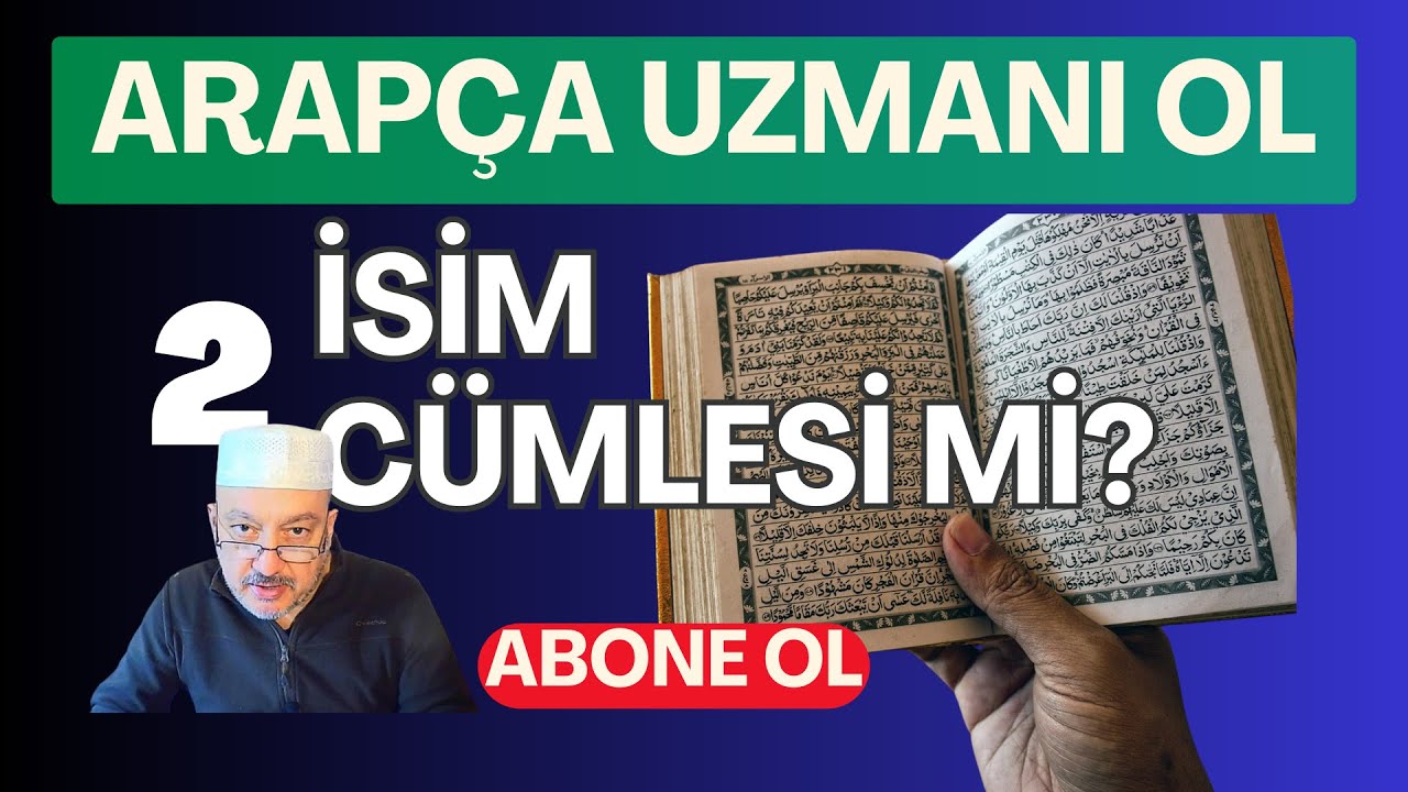İki İsim Bazen Neden İsim Cümlesi Olmaz | Arapça Uzmanı Ol #kuran #arapçadersleri