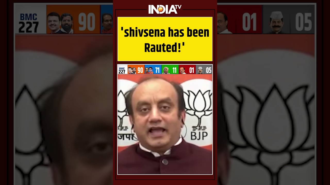 'shivsena has been Rauted !' 