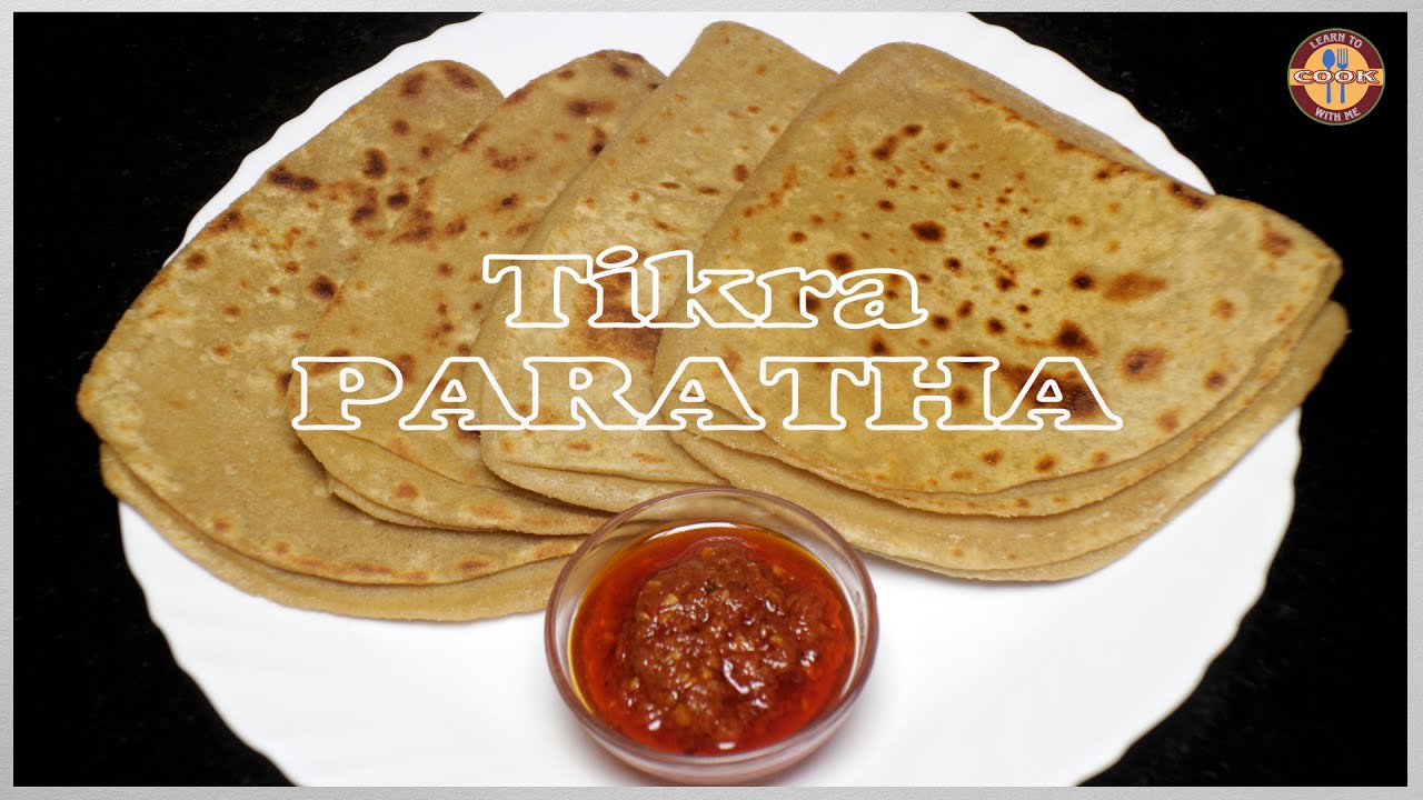 TIKRA PARATHA | How To Make Sweet Plain Paratha | Triangular Shape Paratha Recipe