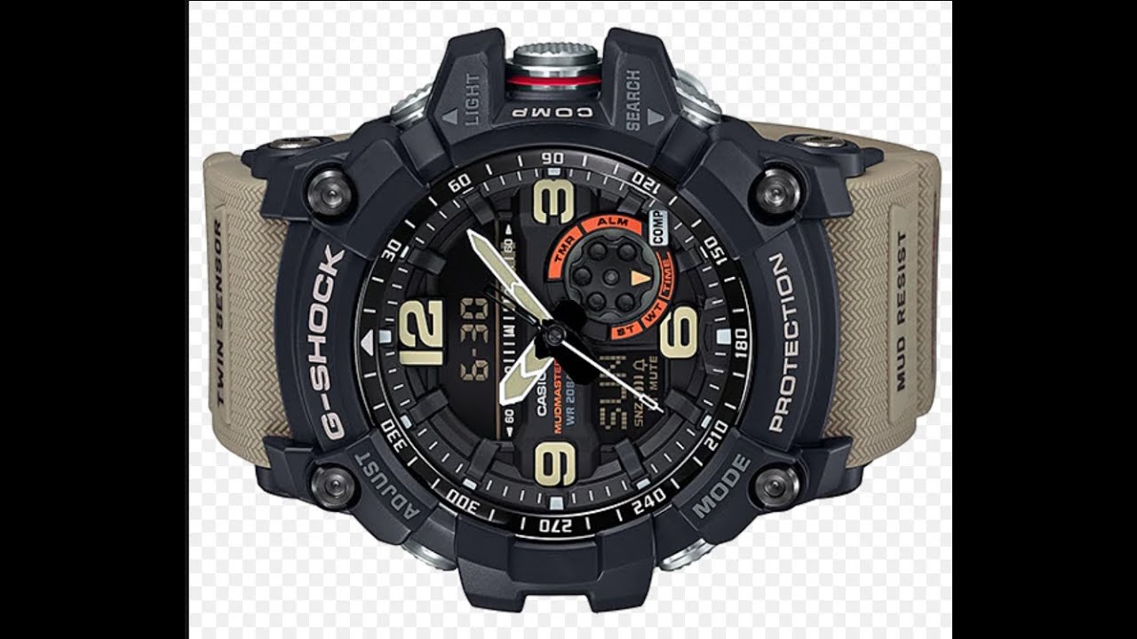 Casio G Shock Mudmaster Time Setting GG 1000 G Shock