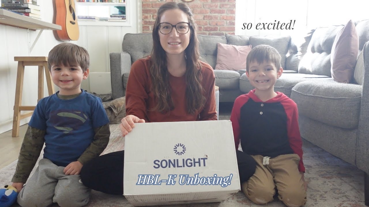 Sonlight HBL-K Unboxing | Literature-based homeschool curriculum (Kindergarten + 2nd Grade)