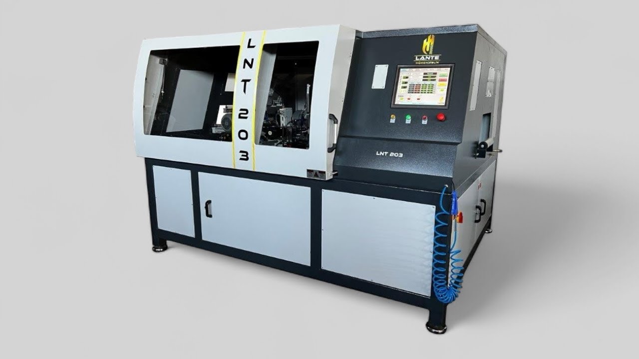 LNT-203 Alüminyum Kollektör İşleme Makinası. (Aluminum towel warmers and radiator collector machine)