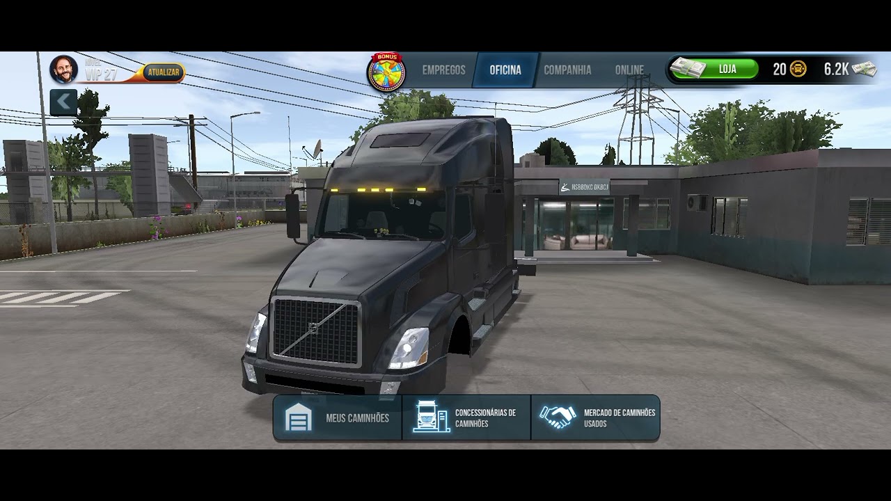 Ensinando como colocar carro no truck simula 