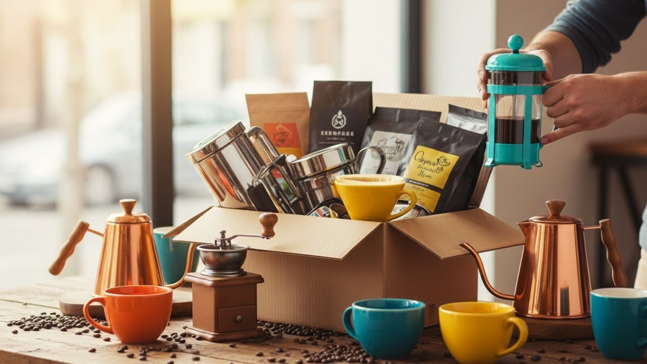 Ne Varsa Aldık! KAHVE EKİPMANLARI PAKET AÇILIŞI