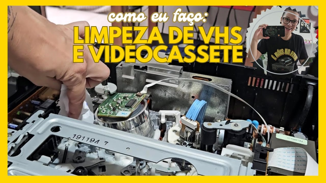 LIMPEZA de VHS e Videocassete | VLOG + Dicas - PAPO DE COLEÇÃO