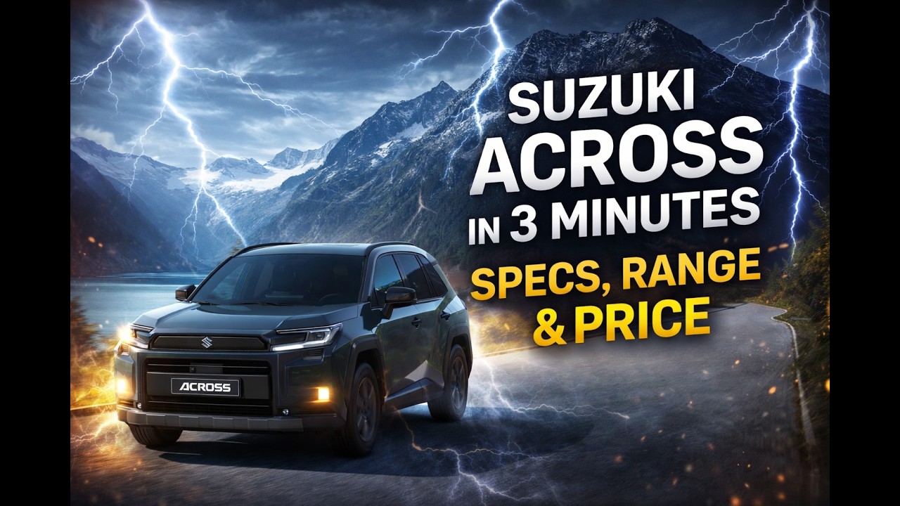 Suzuki Across in 3 Minutes: Specs, Range & Price (No BS)