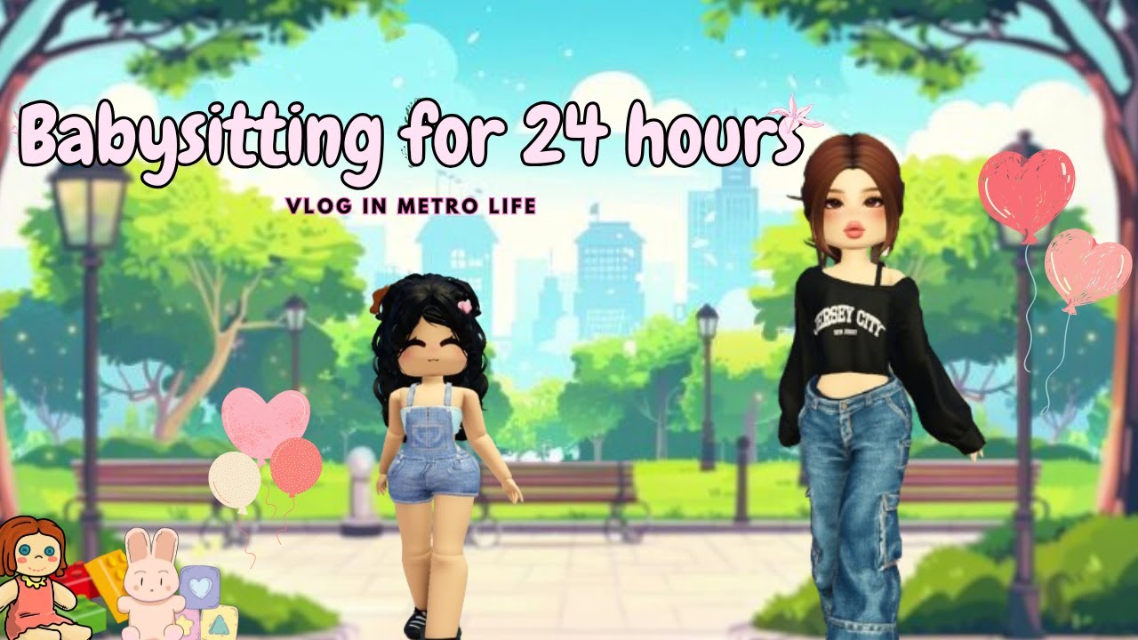 Babysitting for 24 hours | Life Inside Roblox 