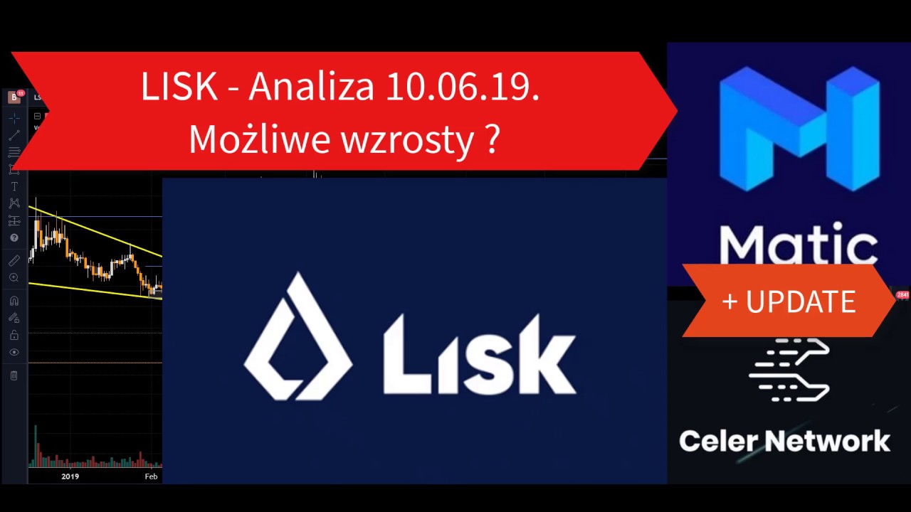 LISK - Możliwy duży wzrost? Analiza 10.06 + UPDATE Kryptowalut Celer i Matic
