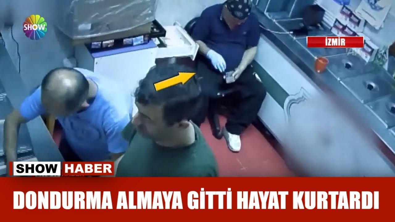 Dondurma almaya gitti hayat kurtardı