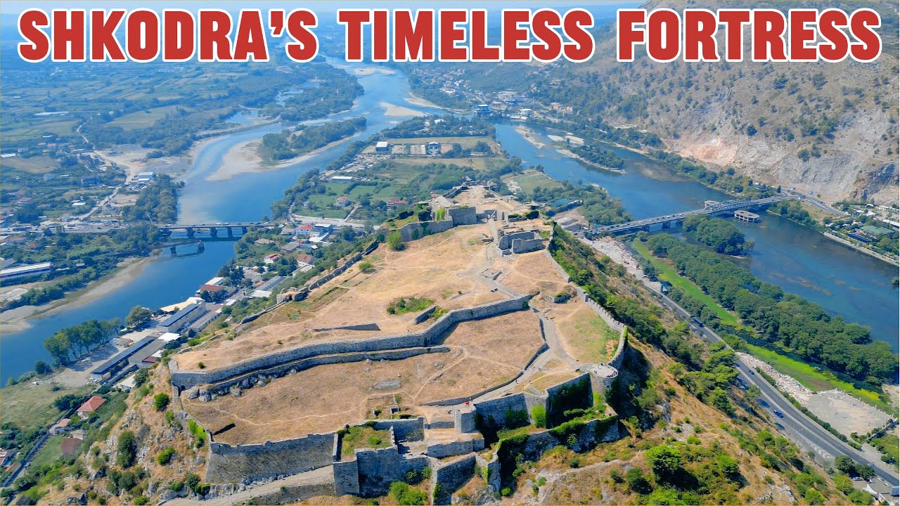 Rozafa Castle from Above | Stunning 4K Drone Views of Shkodra&rsquo;s Iconic Fortress