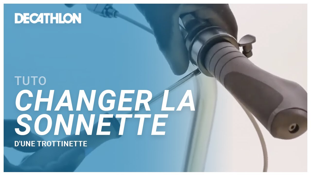 TUTO - Comment changer la sonnette d'une trottinette ? 🛴 I Decathlon