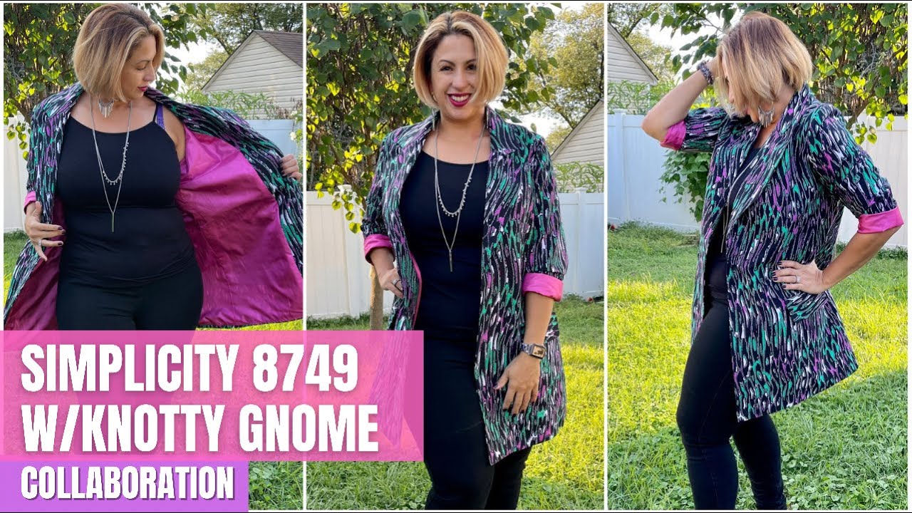 Add a Lined Jacket to your Fall Wardrobe // Collaboration with Knotty Gnome & Pattern Review