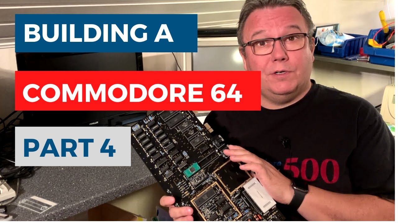 Building a Commodore 64 computer - Part 4 - almost finished