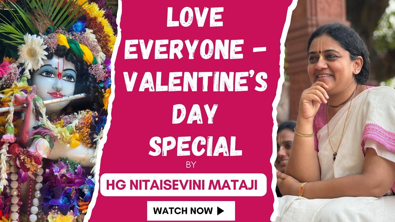 Love everyone -Practical Spiritual wisdom | (Hindi) | HG Nitai Sevini Mataji