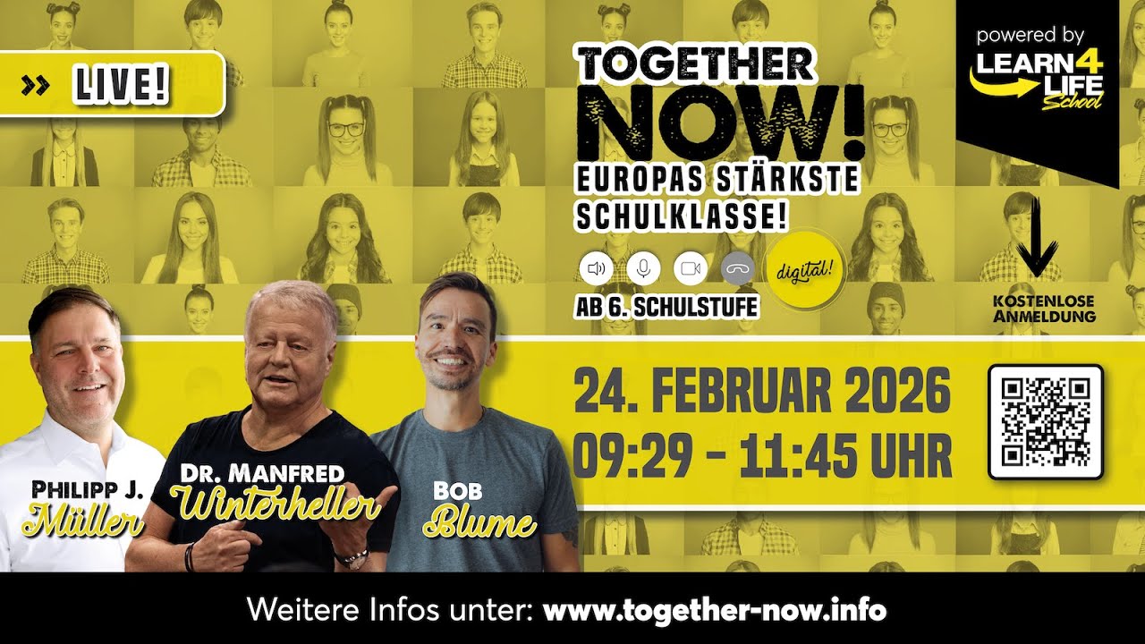 Europas stärkste Schulklasse 2026 - Bob Blume, Dr. Manfred Winterheller, Philipp J. Müller