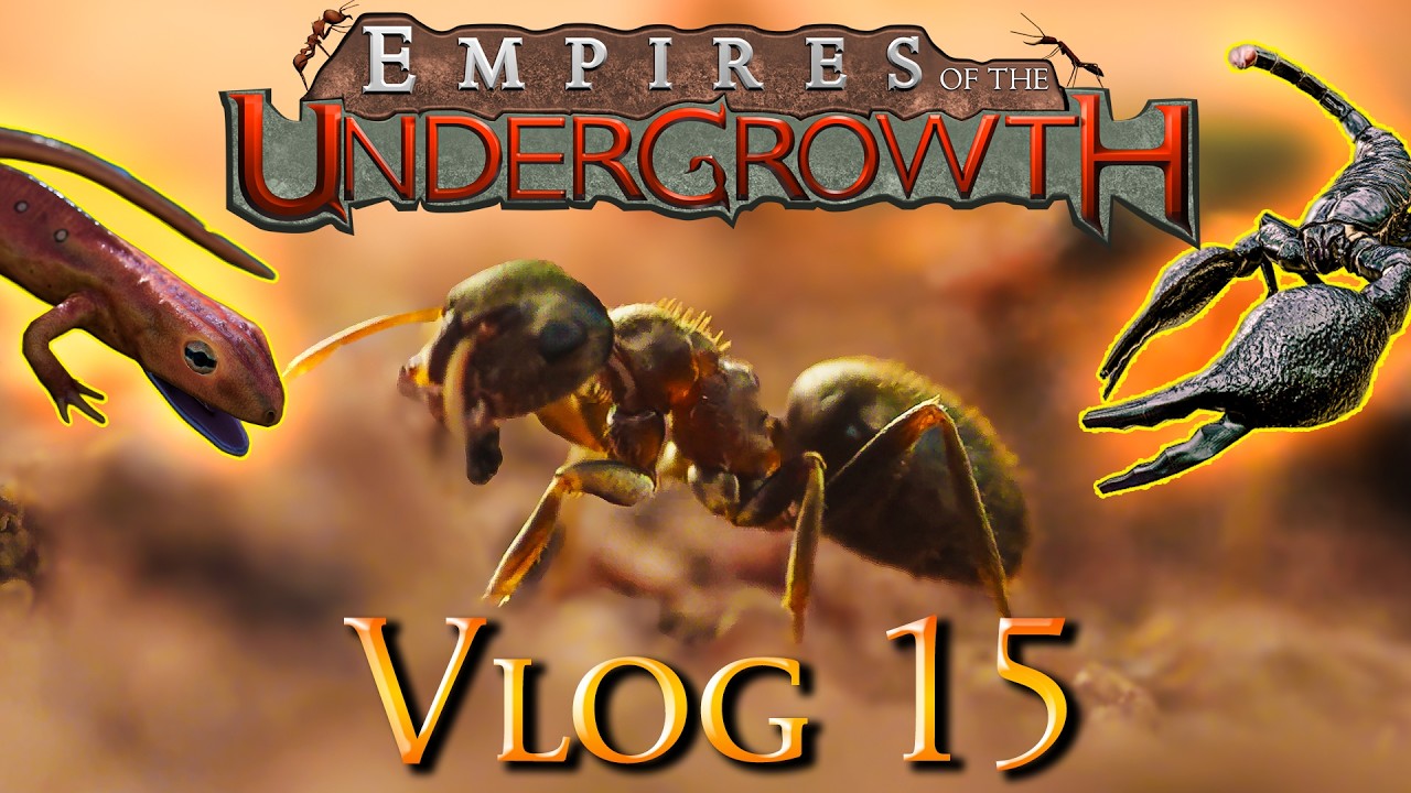 Empires of the Undergrowth VLOG 15 - Creature Art, UI Changes, Controllers, DLC