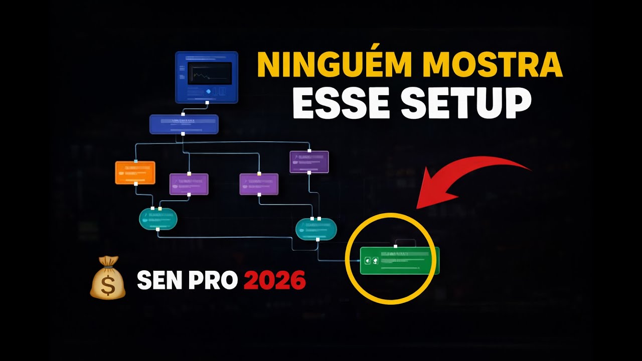 O &Uacute;NICO Setup de DayTrading que Voc&ecirc; Vai PRECISAR! SEN PRO ESTRATEGY 2026 🤯
