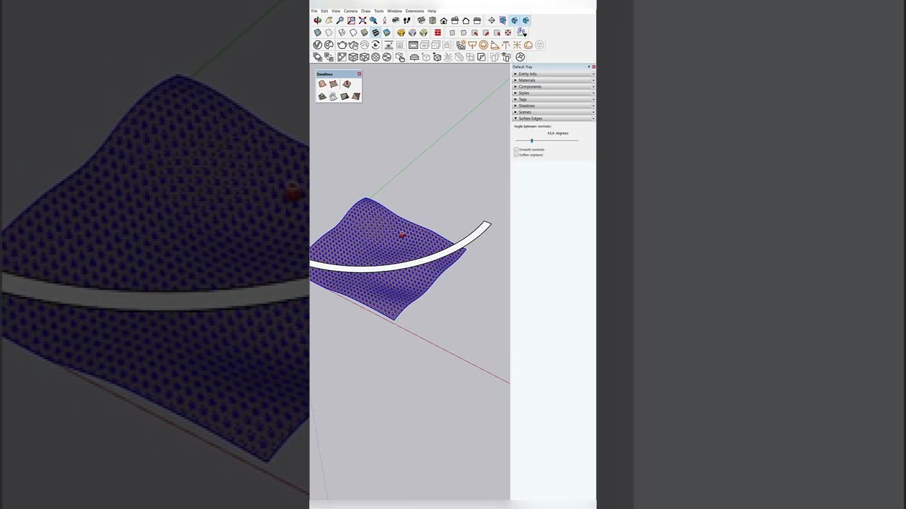 Como fazer caminhos em terrenos irregulares no Sketchup