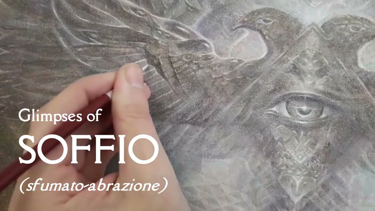 Glimpses of Soffio (sfumato-abrazione technique)