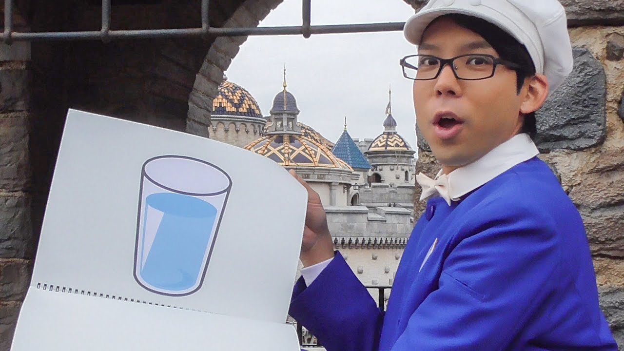 ディズニーシー ファンカスト ミネザキさん コップが消える！？マジック