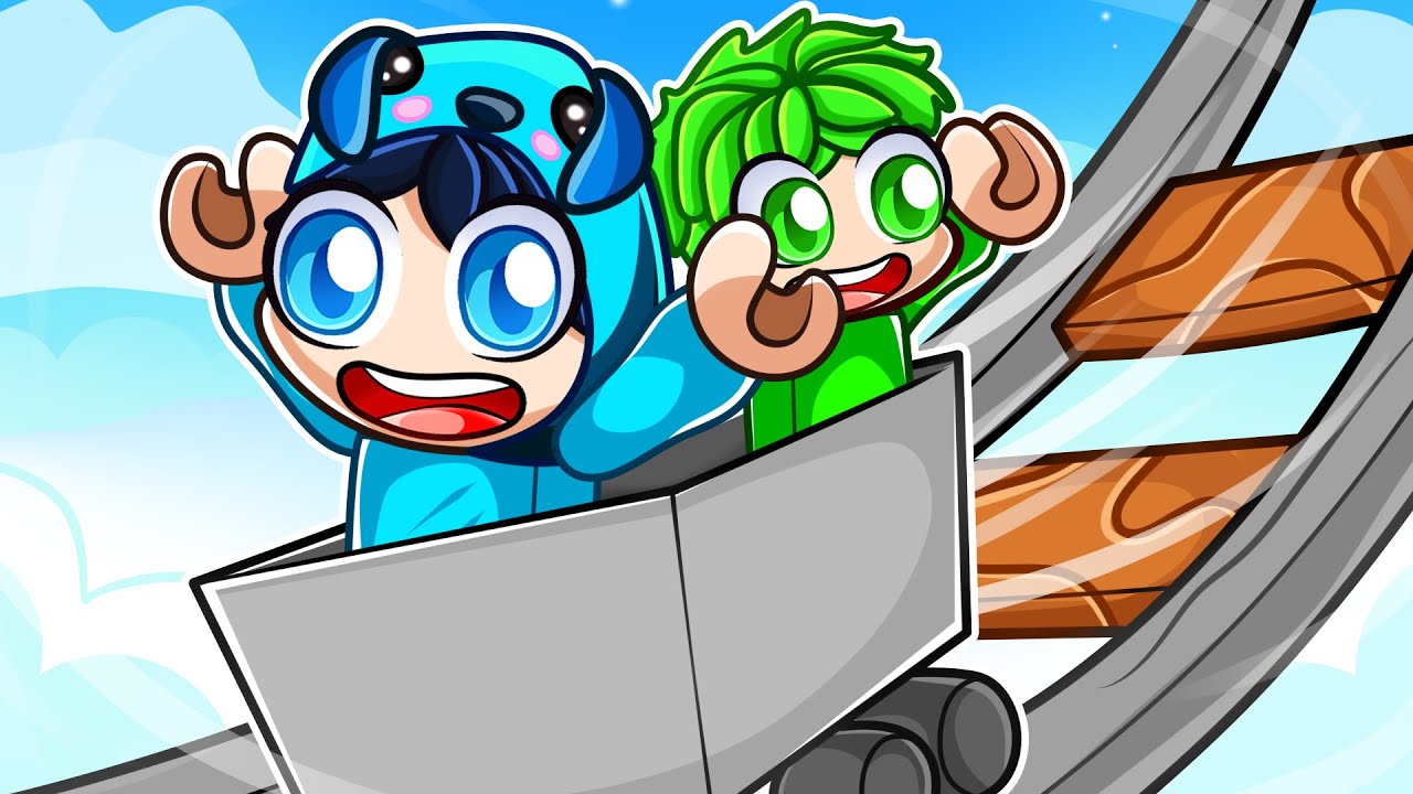 Two Player CART RIDE in Roblox (FUNNY MOMENTS)