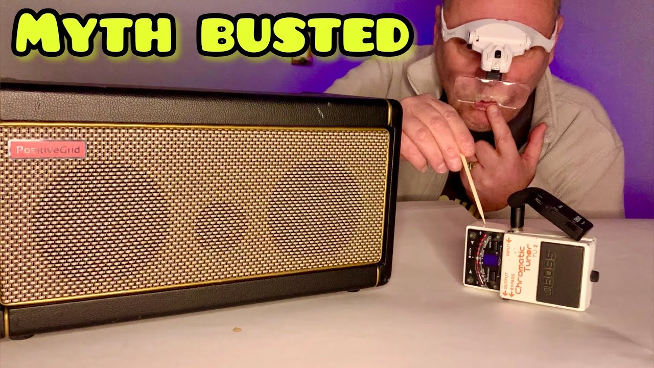 Positive Grid Spark 40 amp tuner, how good ? we compare and test