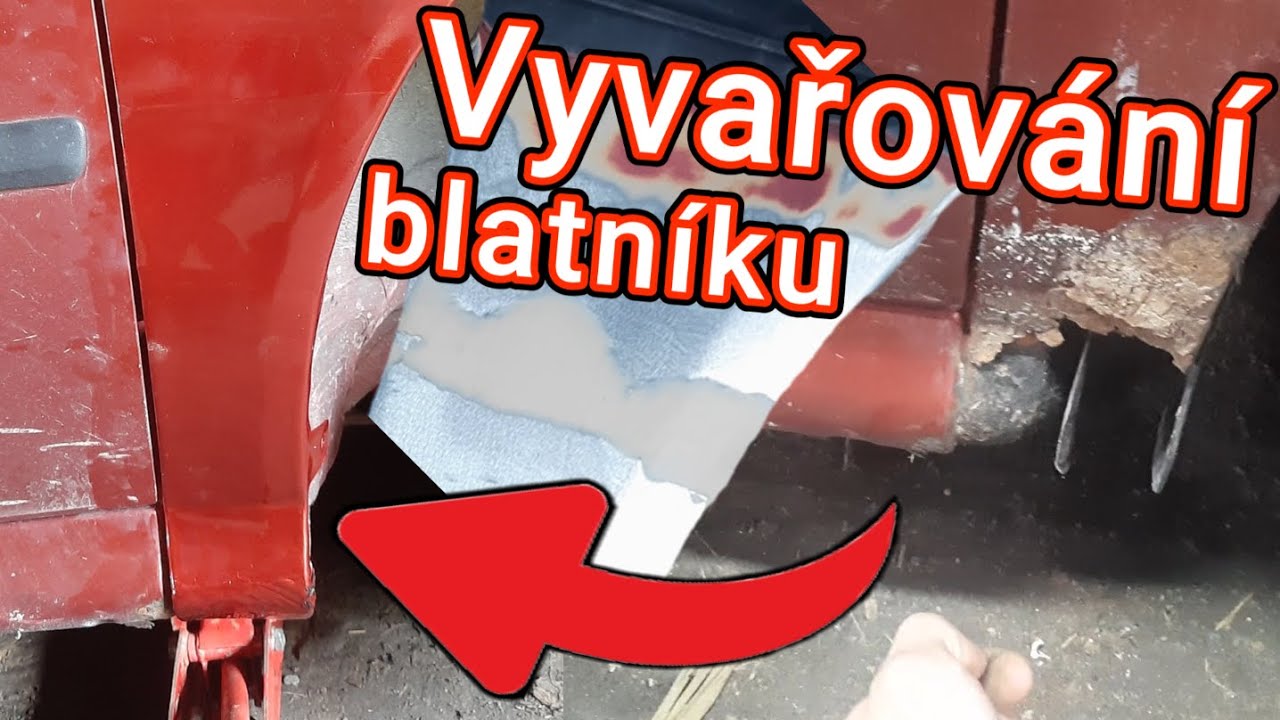 Oprava/Vyvaření blatníku Octavia  klasickej problém (výměna blatníku)