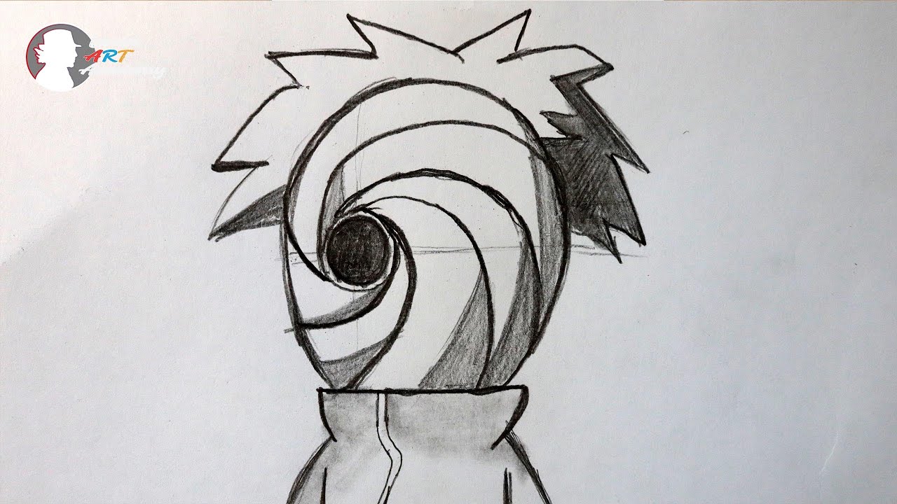 How to Draw Chibi Obito Uchiha