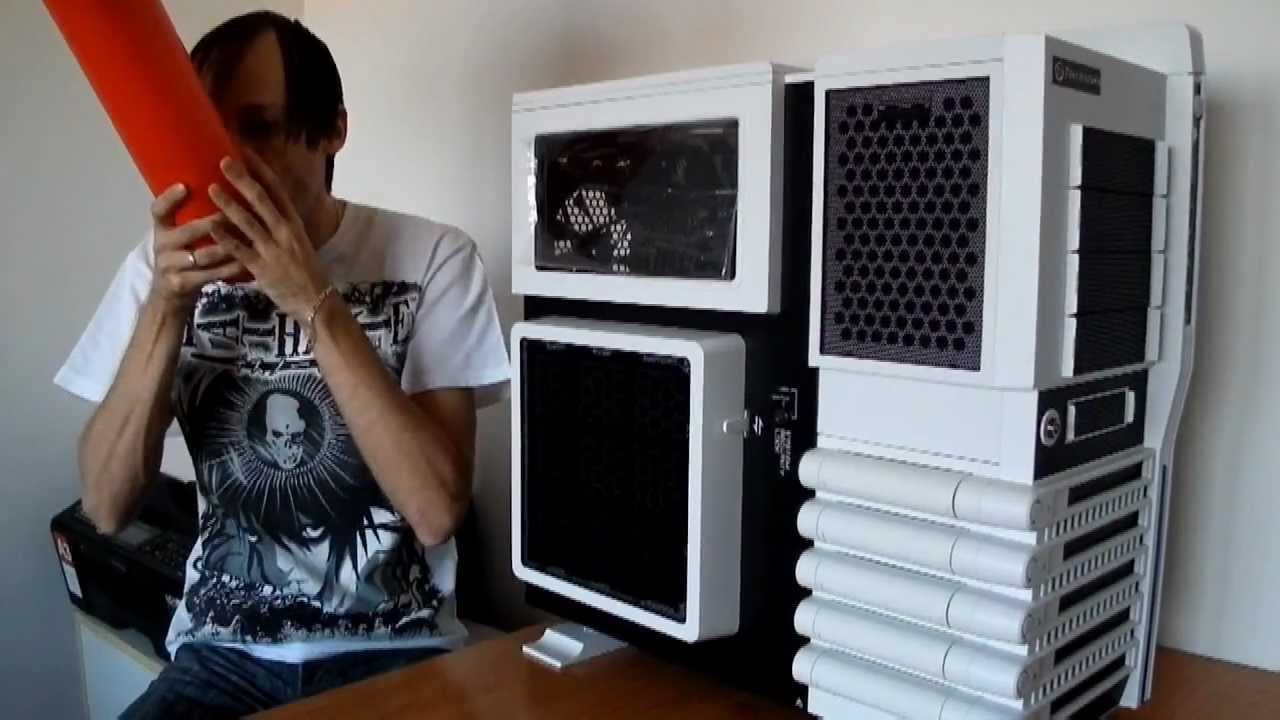 Thermaltake Level 10 GT Snow Edition számítógépház bemutató (hardver-teszt.hu)