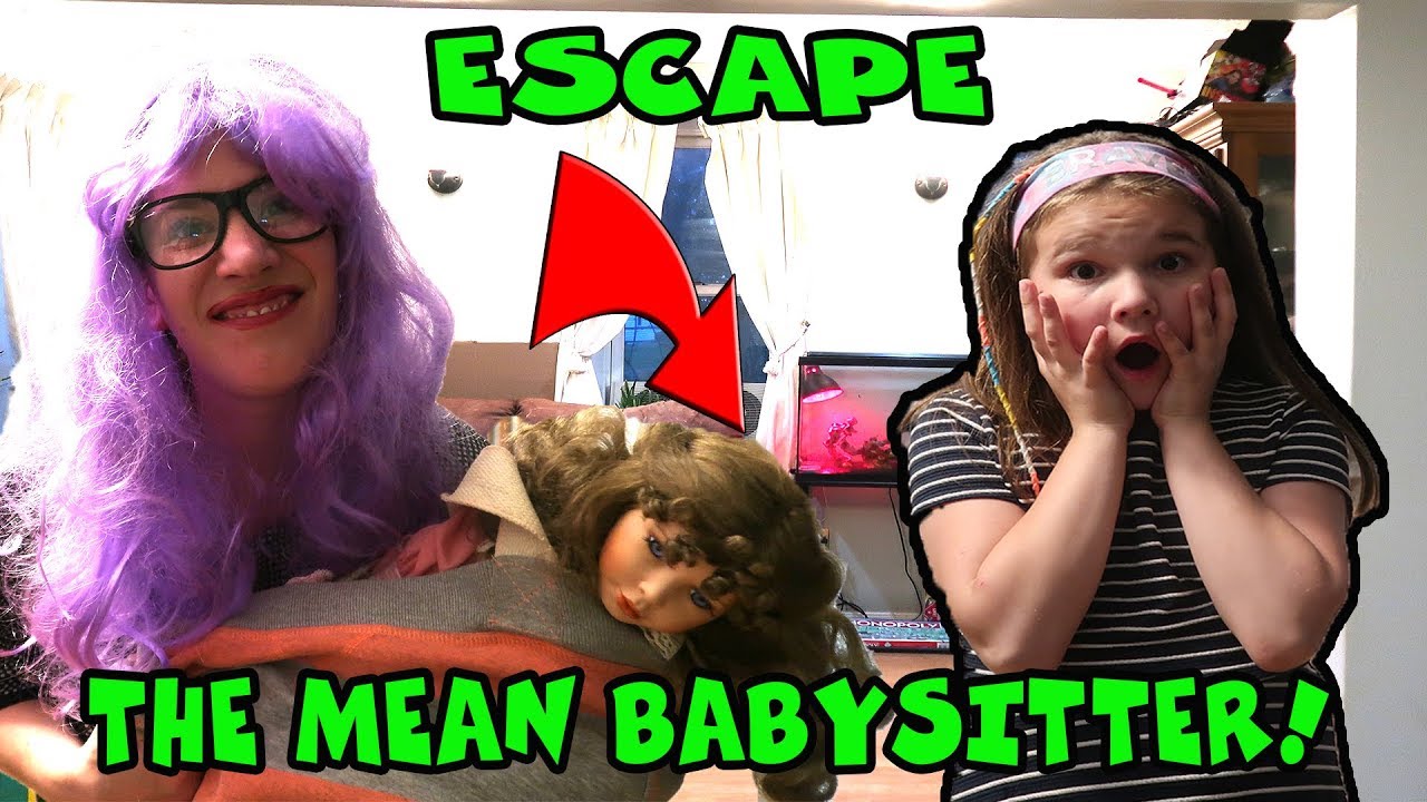Escape The Mean Babysitter! Is She Working With The Doll Maker?