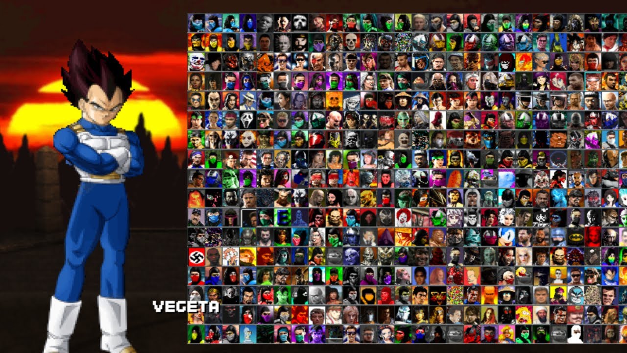 Mortal Kombat Project Krossovers 2024 Vegeta Playthrough