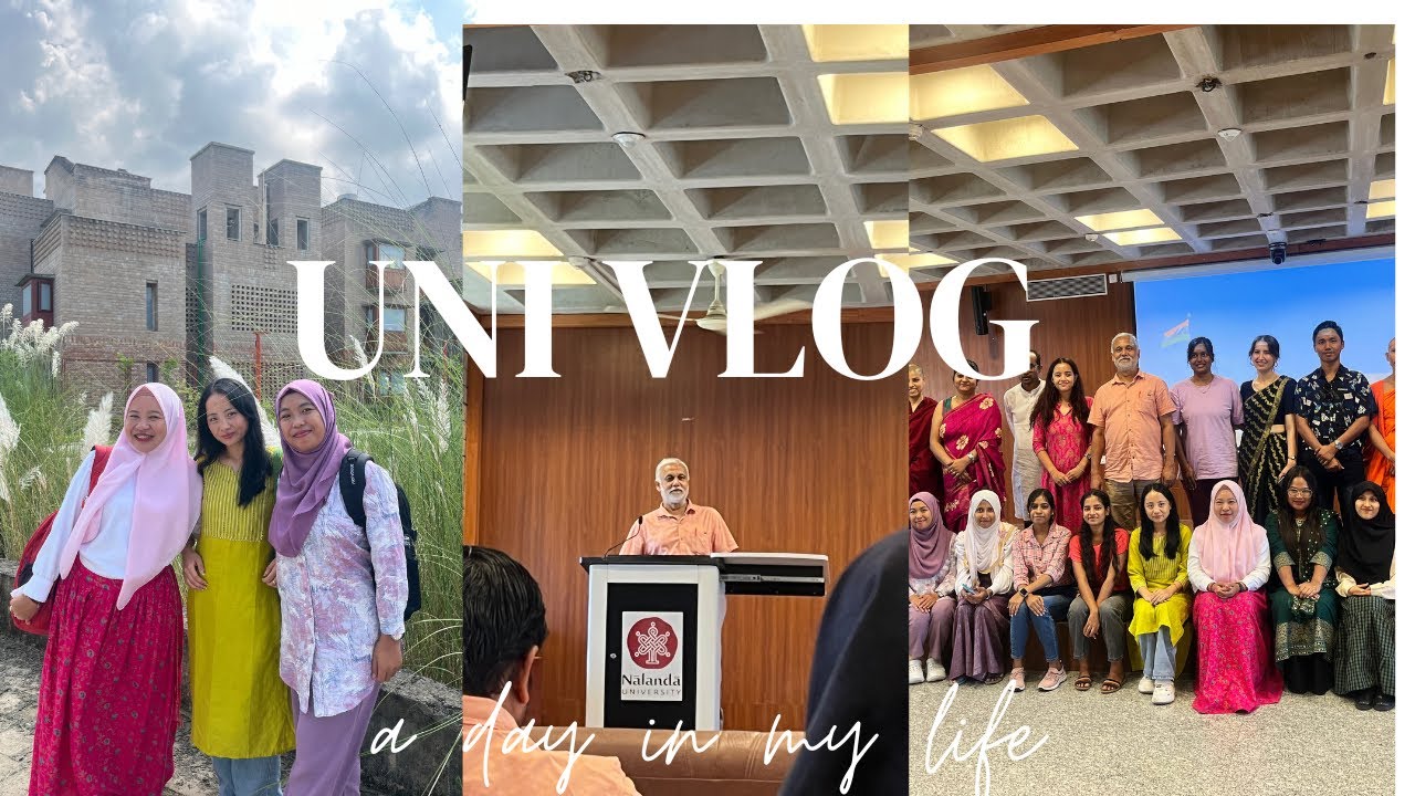 Life at Nalanda University 📍| get together of SLLH | Uni vlog 🇮🇳