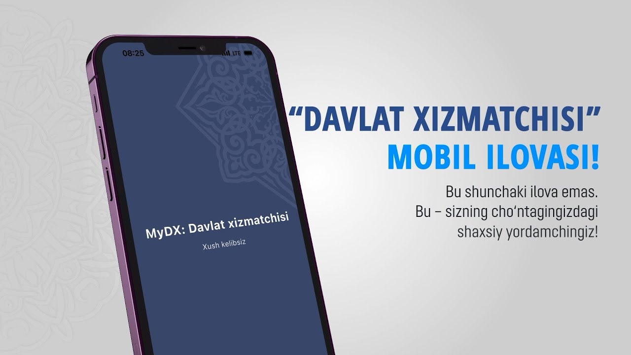 Давлат хизматчилари учун муҳим янгилик: &ldquo;MyDX: Davlat xizmatchisi&rdquo; мобил иловаси ишга тушди