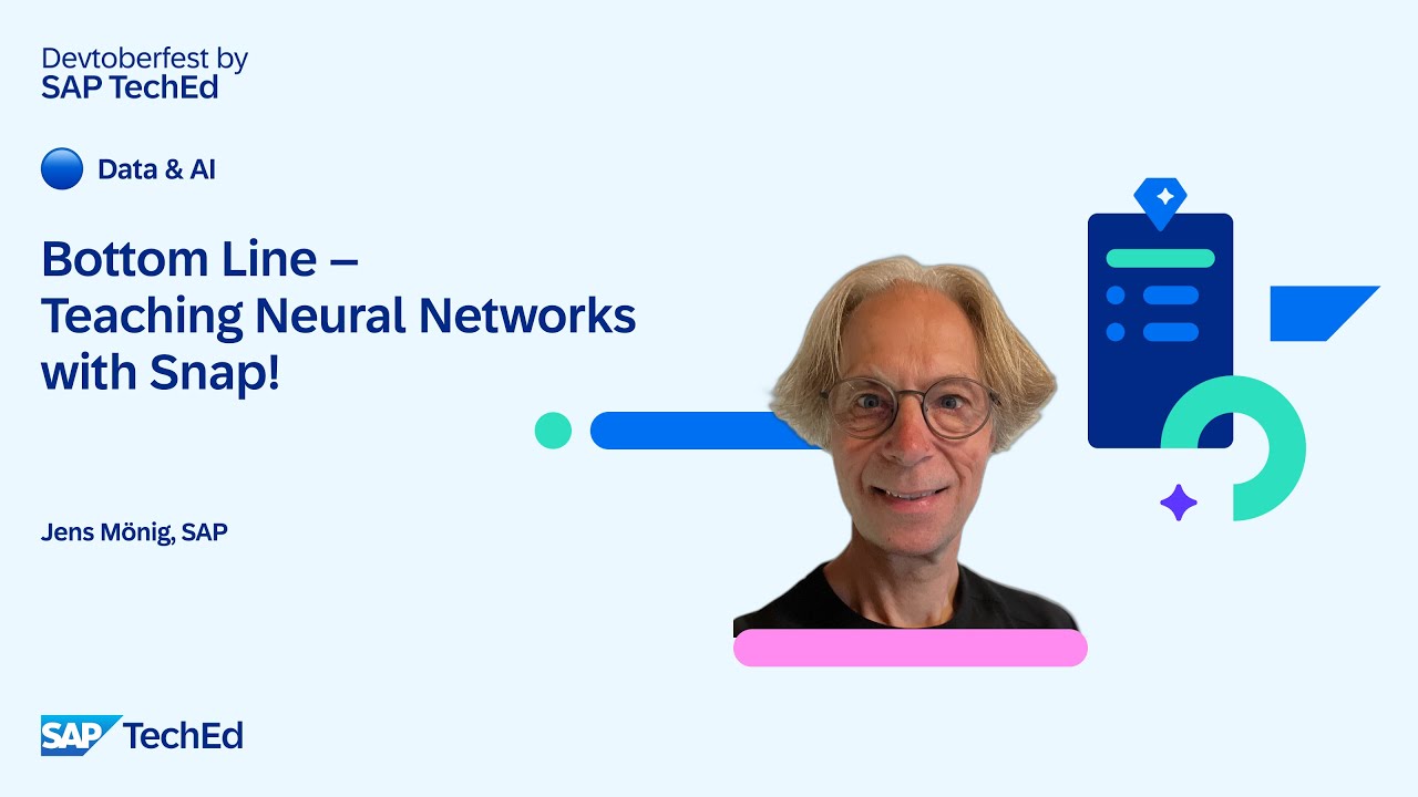 🔵 Bottom Line - Teaching Neural Networks with Snap!