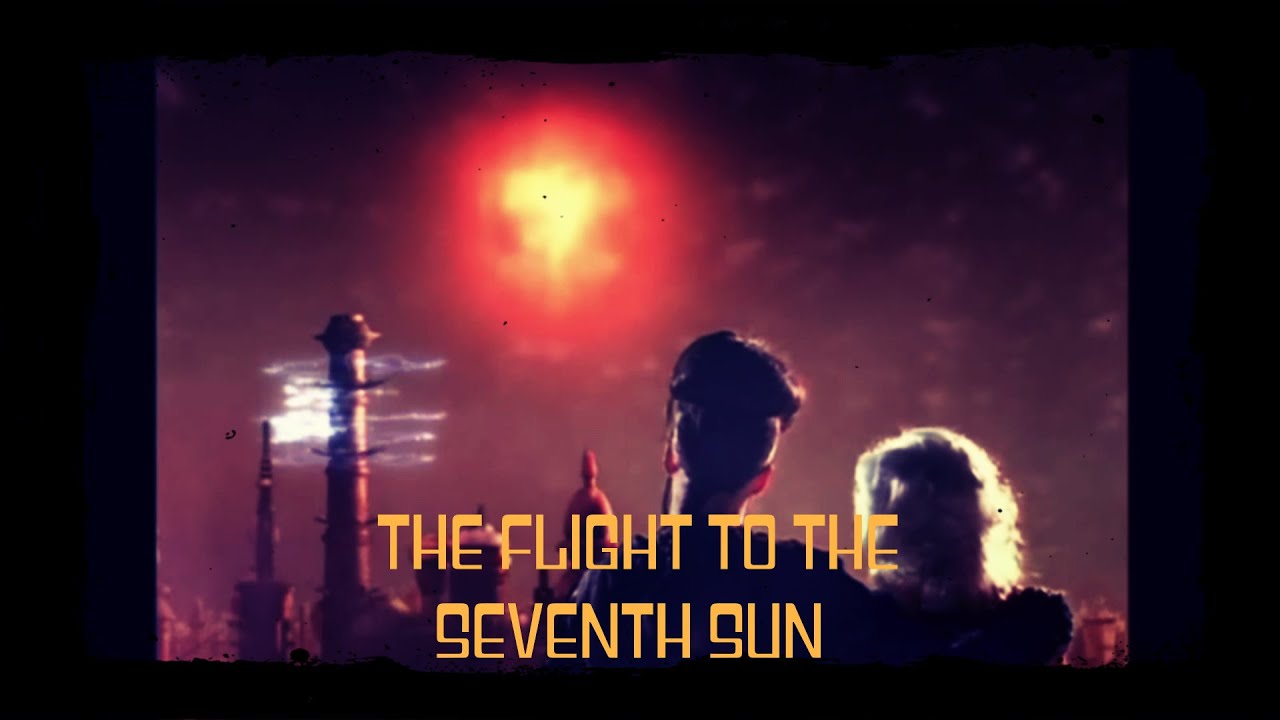 Michael McManus & Eva Habermann in musical video "The flight to the seventh sun"