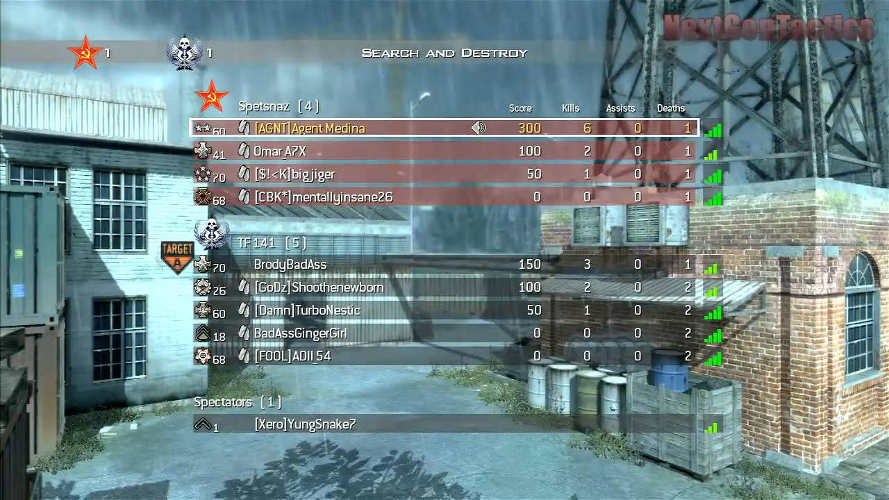 Modern Warfare 2 Search & Destroy on Storm, Agency Style by Medina4Life