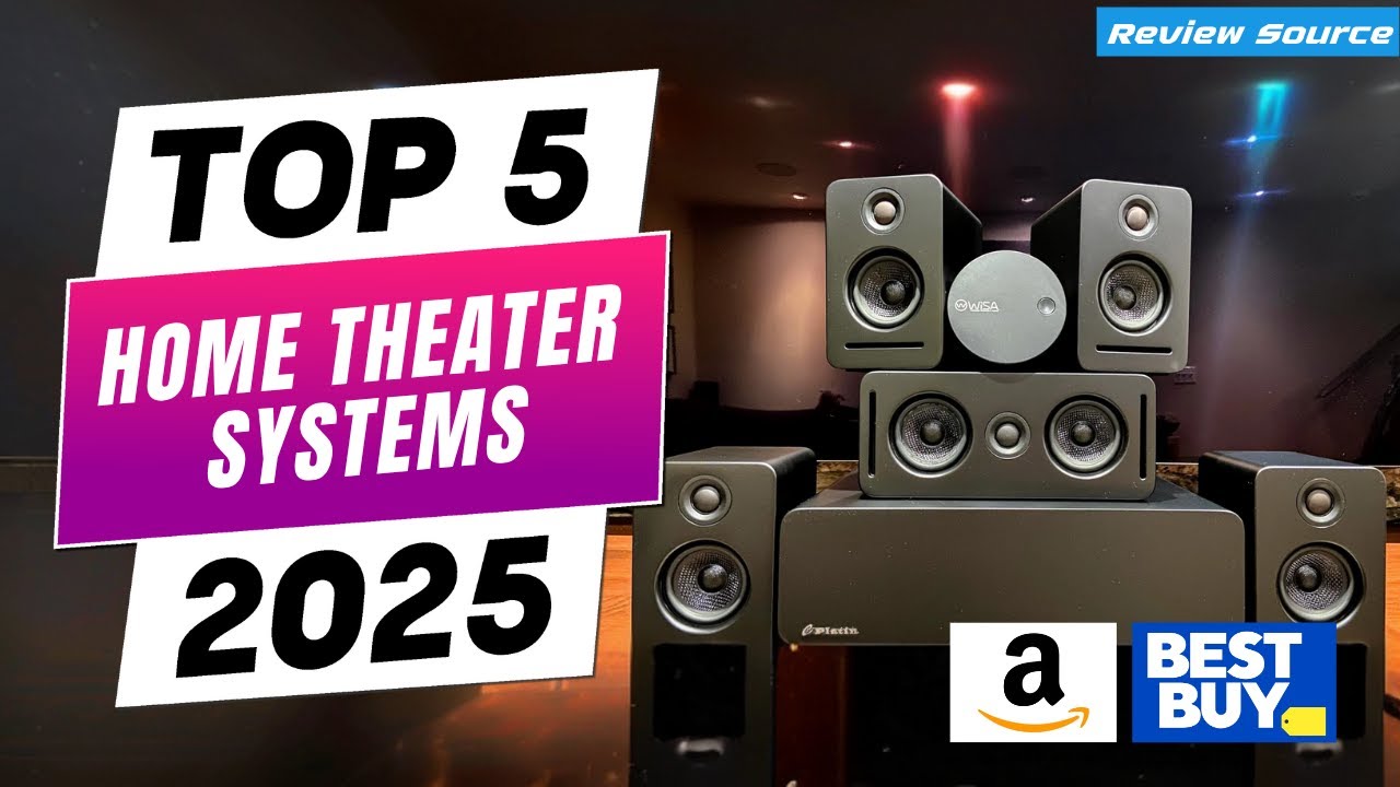 ТОП-5 лучших систем домашнего кинотеатра 2025 года | Непревзойденные ощущения от объемного звучания!