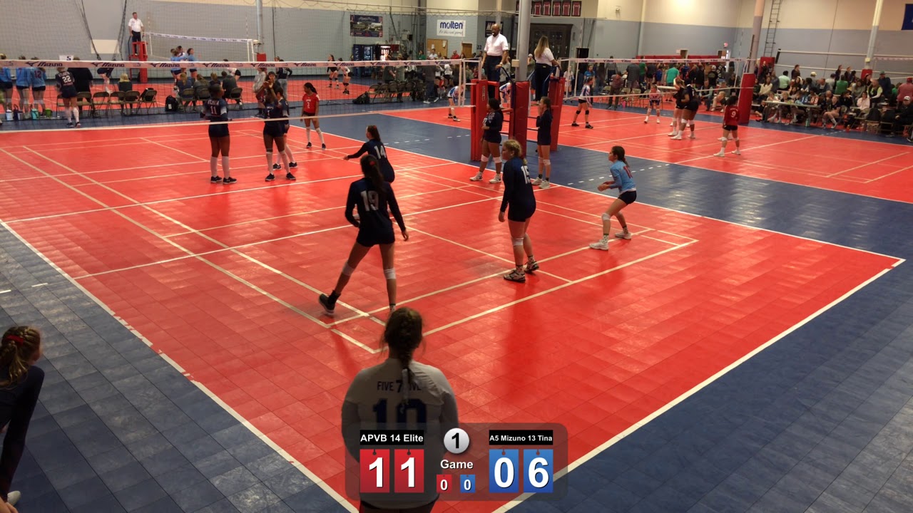 A5 Mizuno 13 Tina vs APVB 14 Elite (Mar 17, 2019)