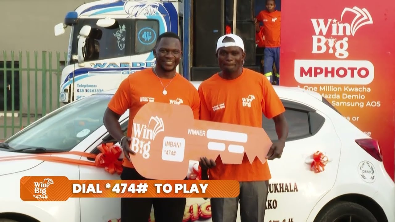 ONESIMUS ON WIN BIG MALAWI LIFE-CHANGING PRIZES