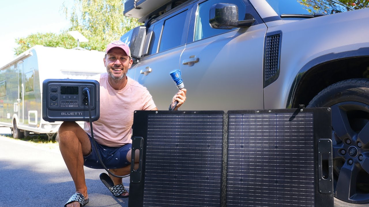 Extern&iacute; baterie v praxi: karavan, offroad, zahrada | Bluetti Elite 100 V2