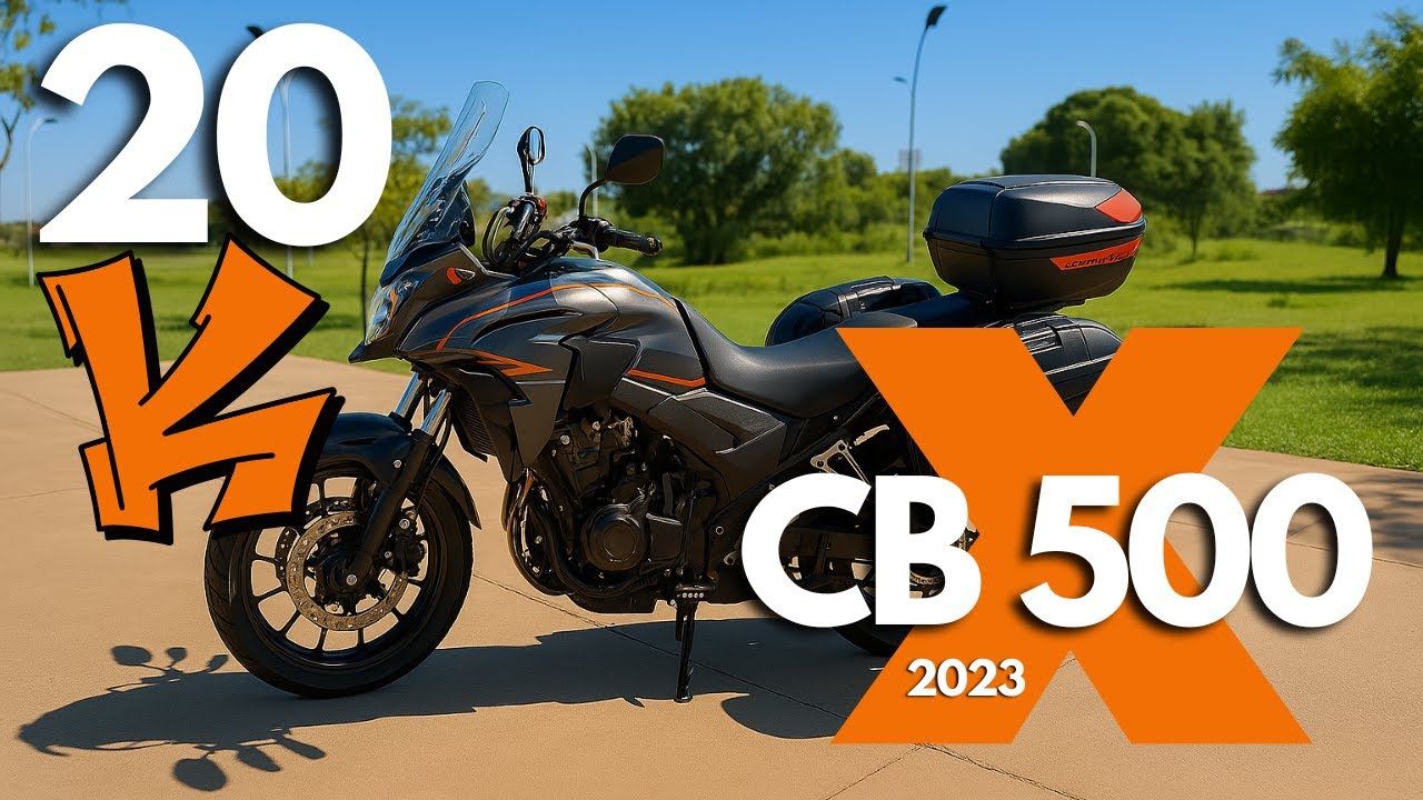 CB 500 X 2023 com 20 mil km | Vale a pena? | Canal FM Adventure ®