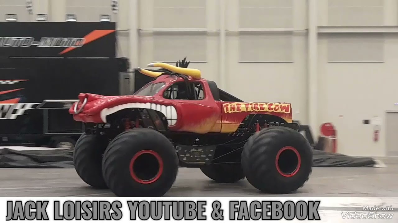 Monter truck Motor show Valenciennes cité des congrès