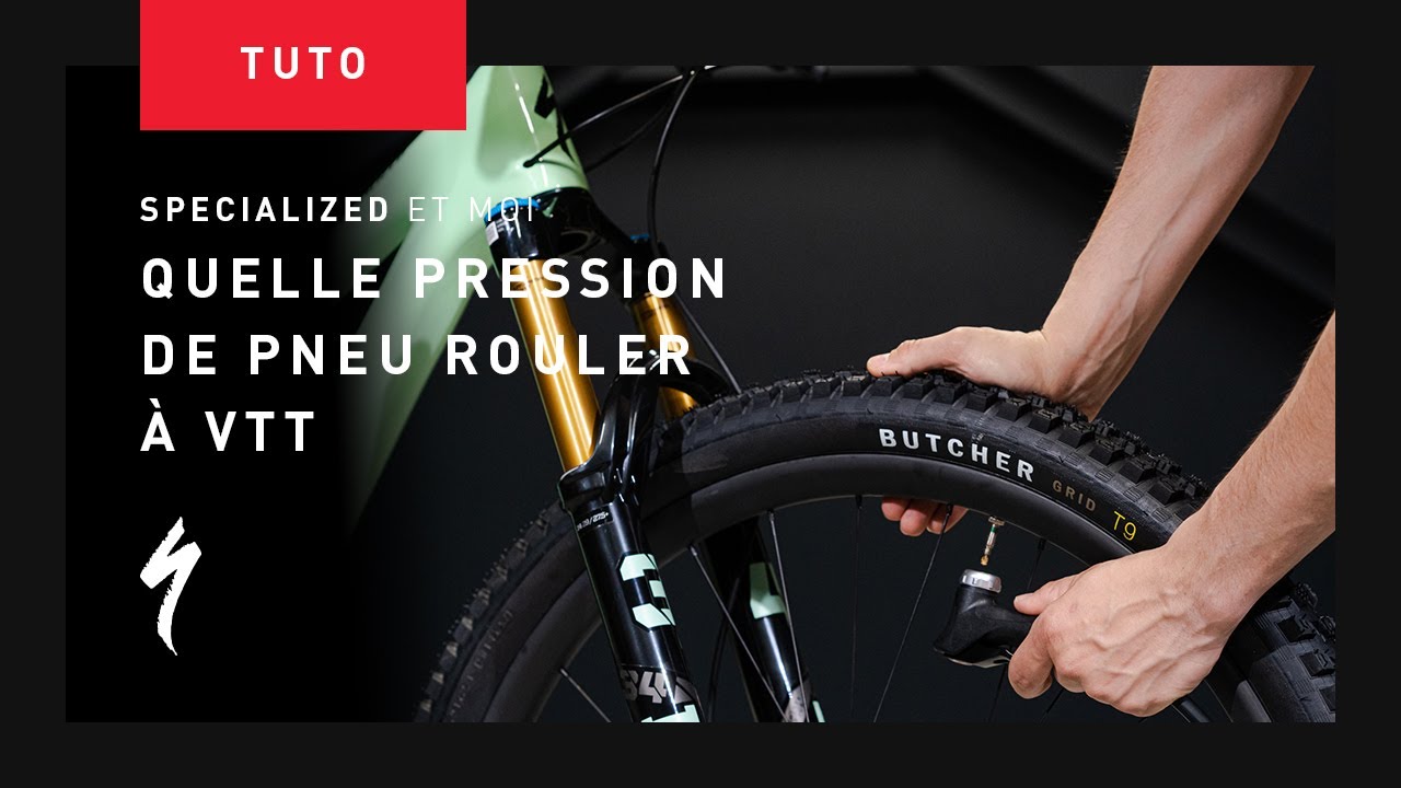 Définir sa pression de pneu VTT avec Specialized