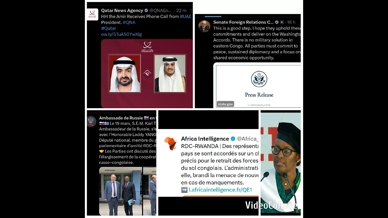 💢 AMÉRIQUE YA TRUMP ISENYE RDF-M23  💢💢 20 mars 2026 💢💢