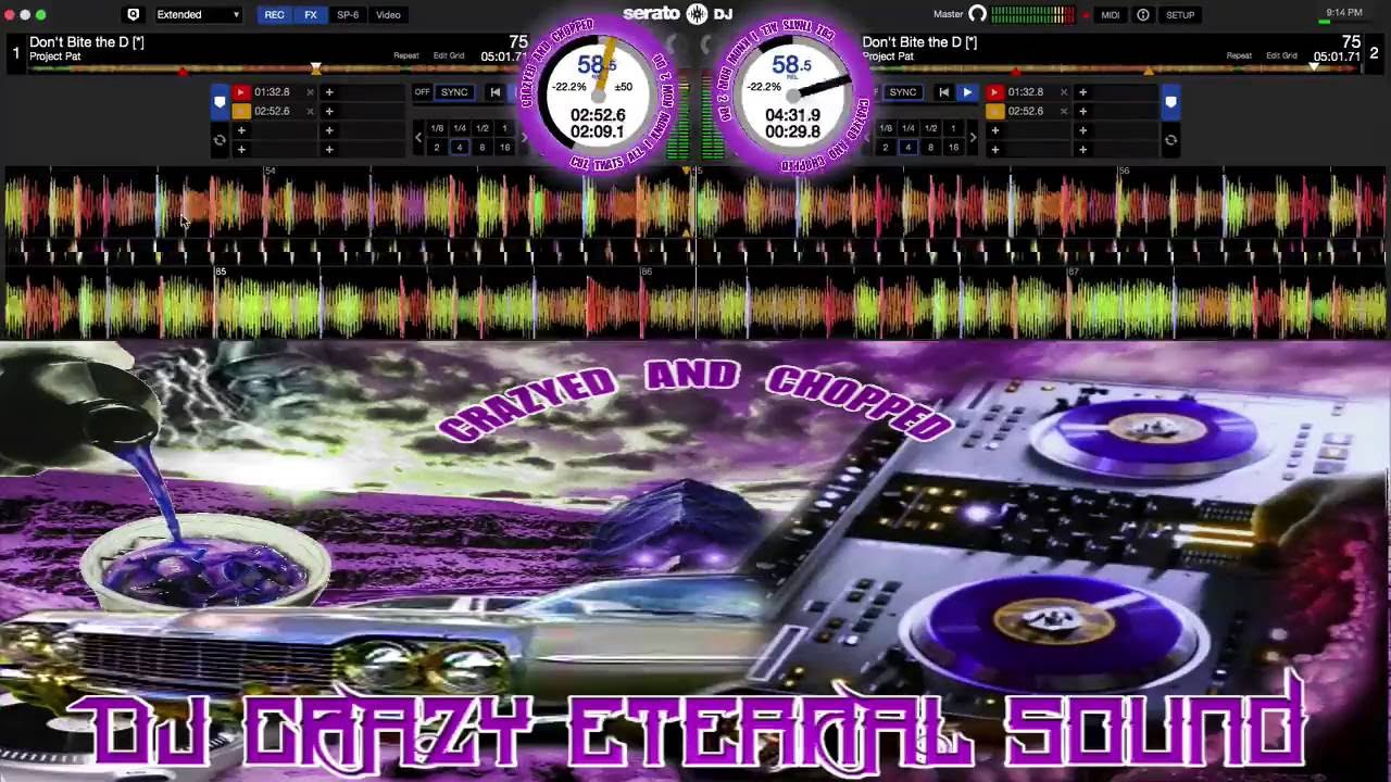 La Chat & Project Pat - Don't Bite The D (Crazyed & Chopped) Live