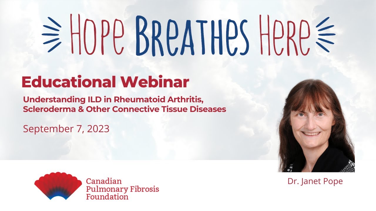 ILD in Rheumatoid Arthritis, Scleroderma & Other Connective Tissue Diseases – Dr.  Janet Pope