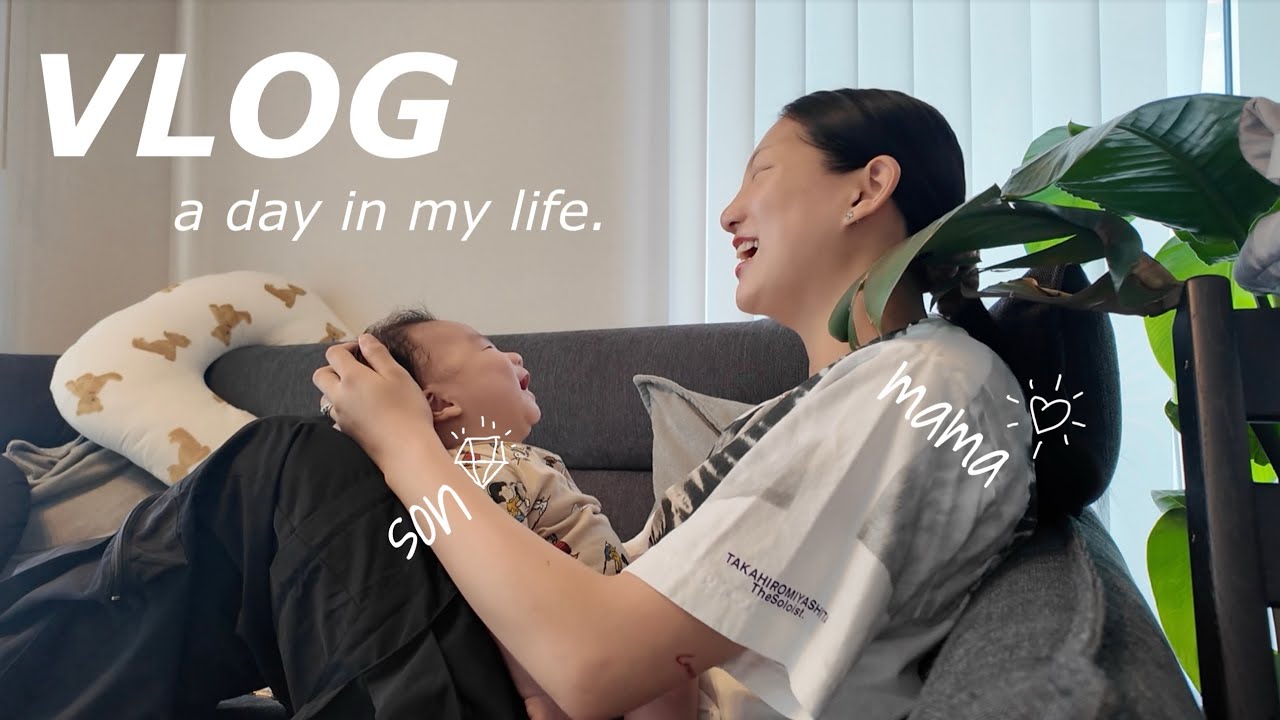 【vlog】生後2ヶ月の息子との幸せな日常🥰❤️🎥