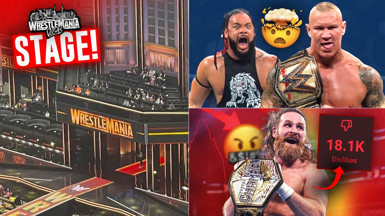 WrestleMania 42 STAGE CONSTRUCTION UPDATE! Randy Orton vs Jacob Fatu? Sami Zayn DISLIKES | WWE News