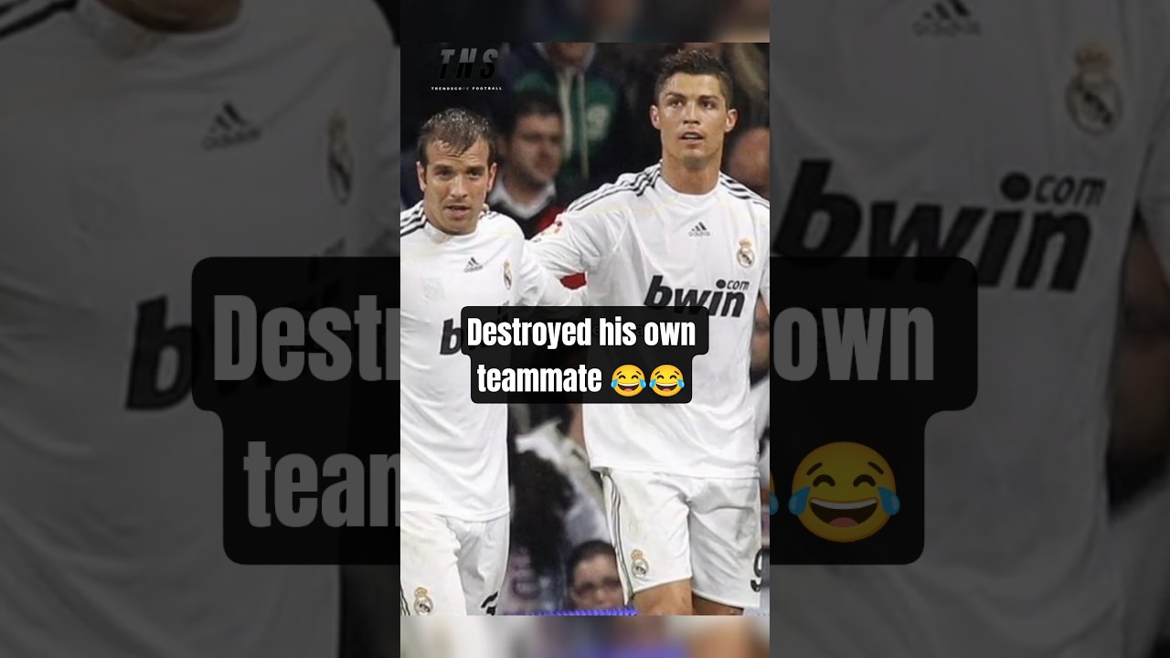 How Cristiano Ronaldo humbled his own team mate at Real Madrid 😳😳